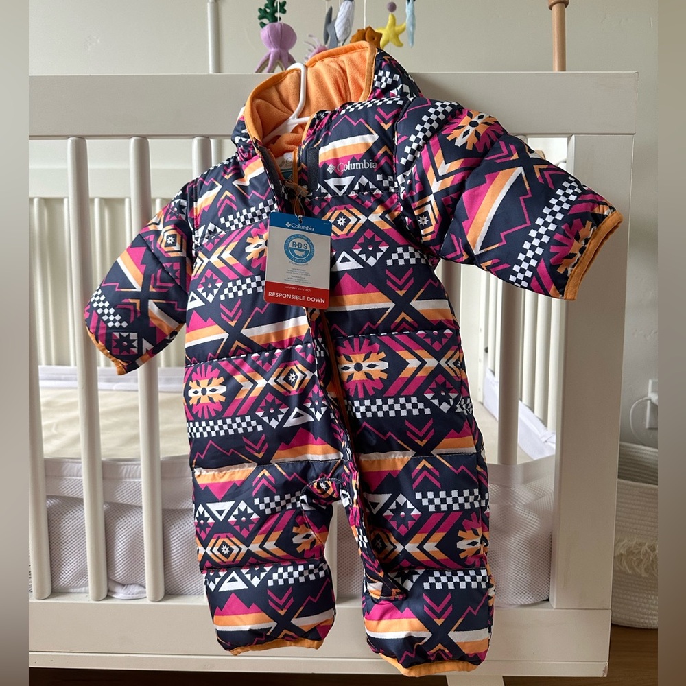 Columbia baby snowsuit.